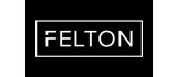 Felton Axiss Rain Head Ceiling Mounted Black 180mm