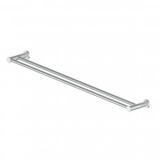 Greens Tapware Textura Double Towel Rail Brushed Stainless