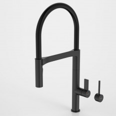 Caroma inVogue Pull Down Sink Mixer with Dual Spray - Matte Black