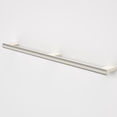 Caroma Opal Support Rail 800mm Straight - Brushed Nickel