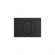 Kohler Note Flush Plate - Black