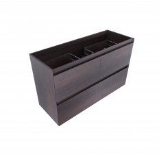 Newtech Milazzo Modular 1500 Wall Hung Double Basin Cabinet (4 drawer) 