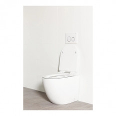 Newtech Milu Crest Odourless Floor Mount Toilet Pan with In-Wall Cistern