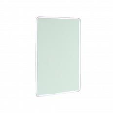 Waterware 600 x 1000mm Rectangular Mirror Gloss White