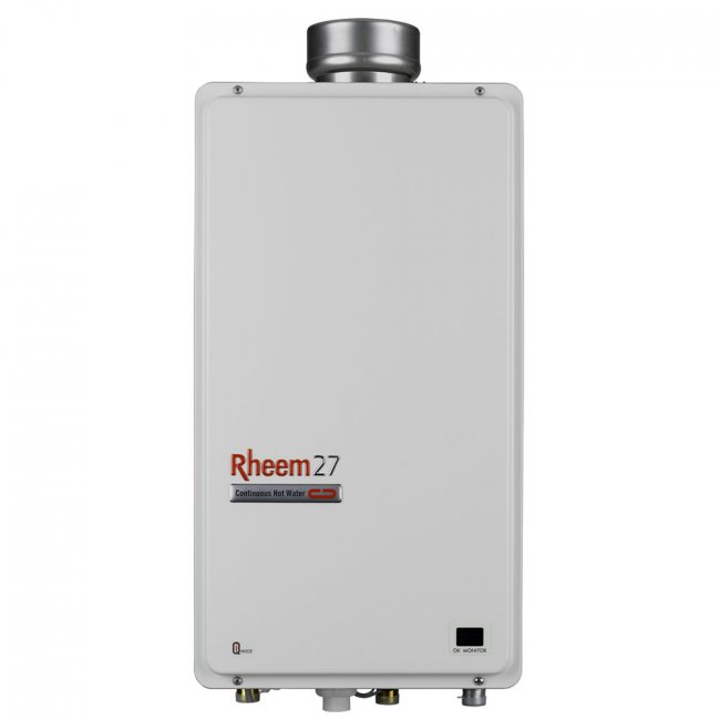 Rheem 27L Continuous Flow Internal Commercial Gas Water Heater