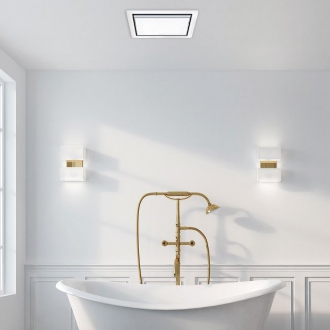 IXL Tastic Luminate Heat Module - Bathroom Ceiling Heater - Silver