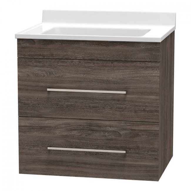 Clearlite Statesman Double Drawer Wall Hung Vanity