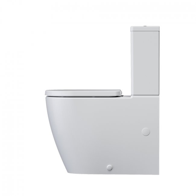 Caroma Urbane II CleanFlush Wall Faced Close Coupled Toilet Suite (Bottom Inlet) with GermGard