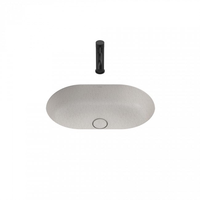 Caroma Liano II 580mm Pill Under/Over Counter Basin - Matte Speckled 