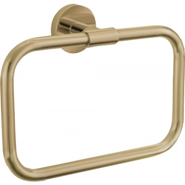 Newtech Evoke Towel Ring - Brushed Brass