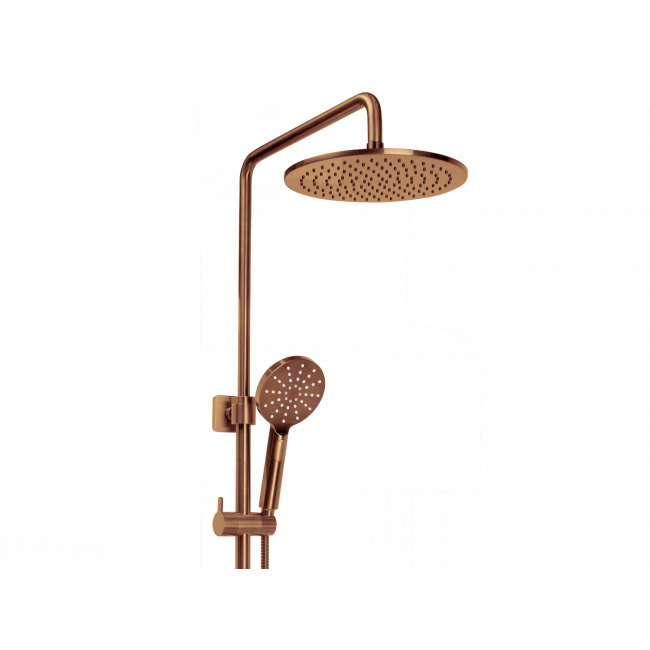 Waterware Loft Shower Tower 3 Function Brushed Copper