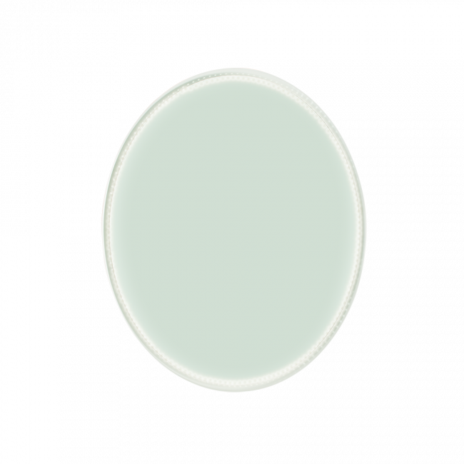 Waterware Neo 700mm Round Mirror Gloss White