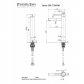 Heirloom 209 Series Tall Basin Mixer - Chrome