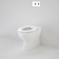 Caroma Leda Care Wall Faced Invisi Series II® Toilet Suite