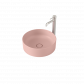Caroma Liano II 400mm Round Above Counter Basin - Matte Pink 