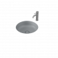 Caroma Liano II 440mm Round Under/Over Counter Basin - Matte Grey 