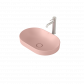 Caroma Liano II 530mm Pill Inset Basin - Matte Pink 