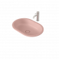 Caroma Liano II 580mm Pill Under/Over Counter Basin - Matte Pink 