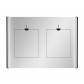 St Michel Solo Simple Mirror 1200 & 2 x Demister & Kobi LED
