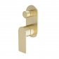 Caroma Urbane II Bath/Shower Mixer with diverter - Round Cover Plate - Brushed Brass