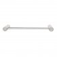 Tranquillity Round Single Towel Rail 370mm - Stainless Steel