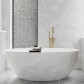 Newtech Lotus 1670 Freestanding Oval Bath - Gloss White