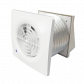 Manrose Quiet 125mm Through Wall Bathroom Fan Kit with Humidity Control