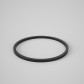 Caroma Liano II 400mm Round Basin Dress Ring - Matte Black