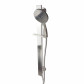 Aquatica Prestigio Single Spray Handshower Set Brushed Nickel (Built-in Elbow) Round Head