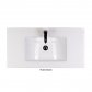 St Michel Riva Wall 900 Left or Right Basin, 2 Doors, 2 Drawers