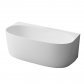 Newtech Spencer Oval Back-to-Wall Bath