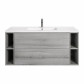 Aquatica Katrina Grey Wash Vanity Cabinet and Top 1200mm, 2 Drawers, 2 Side Shelves