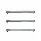 Newtech Vera Rounded Heated Towel Bar 432mm - Brushed Nickel