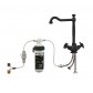 Puretec Quick Twist Undersink Water Filter using Ultra Z Filtration Technology with Tripla BL3 LED Black Mixer Tap