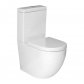Plumbline Progetto Zen Rimless Back to Wall Toilet Suite Standard Seat