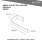 Heirloom Urbia+ Toilet Roll Holder