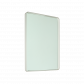 Waterware 600 x 900mm Square Mirror Gloss White