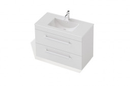 St Michel Riva Classic Console 900 Wall Vanity - 2 Drawer