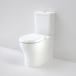 Caroma Opal Cleanflush Easy Height Wall Faced Close Coupled Toilet Suite with Single Flap Seat