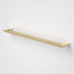 Caroma Luna Double Towel Rail 930mm - Brushed Brass