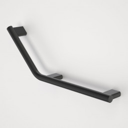 Caroma Opal Support Rail 135 Degree Right Hand Angled - Matte Black