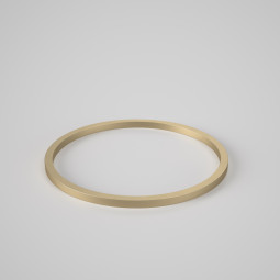 Caroma Liano II 400mm Round Basin Dress Ring - Brushed Brass