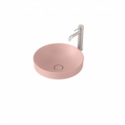 Caroma Liano II 400mm Round Inset Basin - Matte Pink 