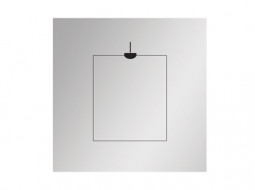 St Michel Solo Simple Mirror 900 & 1 x Demister pad