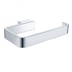 Newtech Quadro Toilet Roll Holder - Brushed Nickel