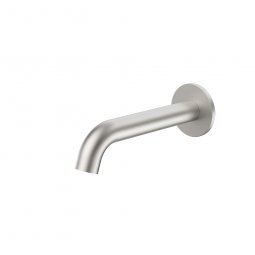 Caroma Liano II 175mm Basin/Bath Outlet - Round - Brushed Nickel