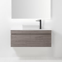 VCBC Soft Solid Surface 1200 Wall-Hung Vanity, 1 Drawer