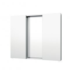 VCBC Mirror Unit 900 - 2 Doors, 4 Shelves