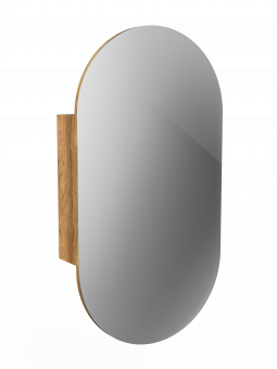 Newtech Figura Pill Mirror Cabinet 600mm