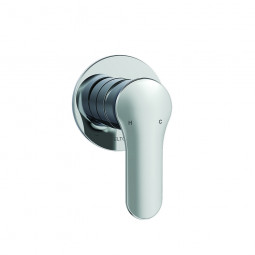 Felton Slique Mains Pressure Shower Mixer (35mm) - Chrome